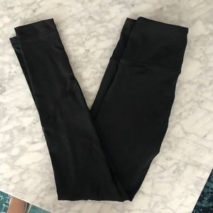 Black VIMMIA Yoga Leggings w/ Mesh Detail